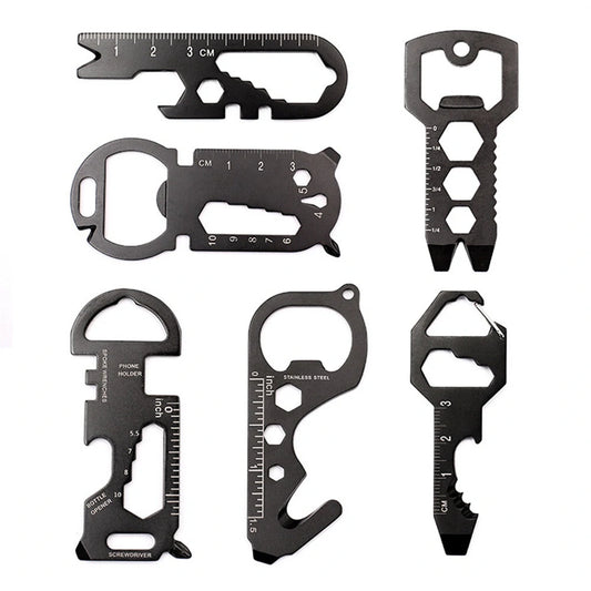 Compact Hex Wrench & Bottle Opener – Multi-Functional Pocket Tool for Indoor/Outdoor Adventure