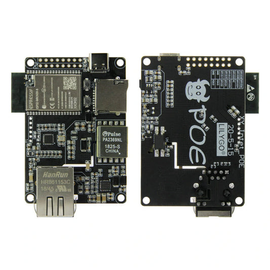 ESP32 Ethernet Adapter & Downloader - LILYGO® TTGO T-Internet-POE LAN8720A Expansion Board