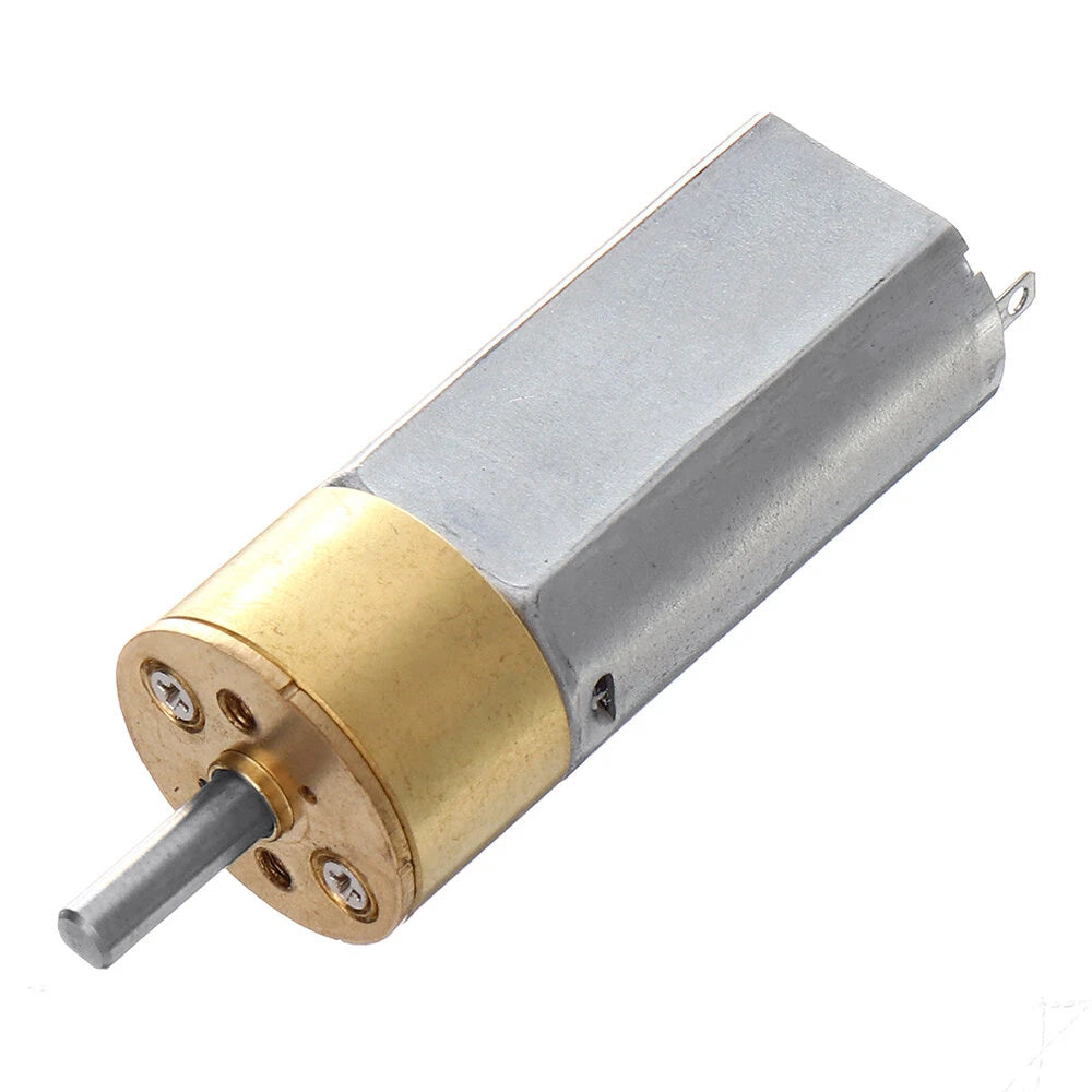 DC 12V 16GA050 Gear Motor 30-800RPM for Smart Locks & Security Devices