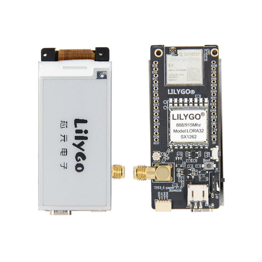 LILYGO® T3S3 ESP32-S3 LoRa Module with 2.13 E-Paper Display and SX1262/SX1280 Wireless Development Board