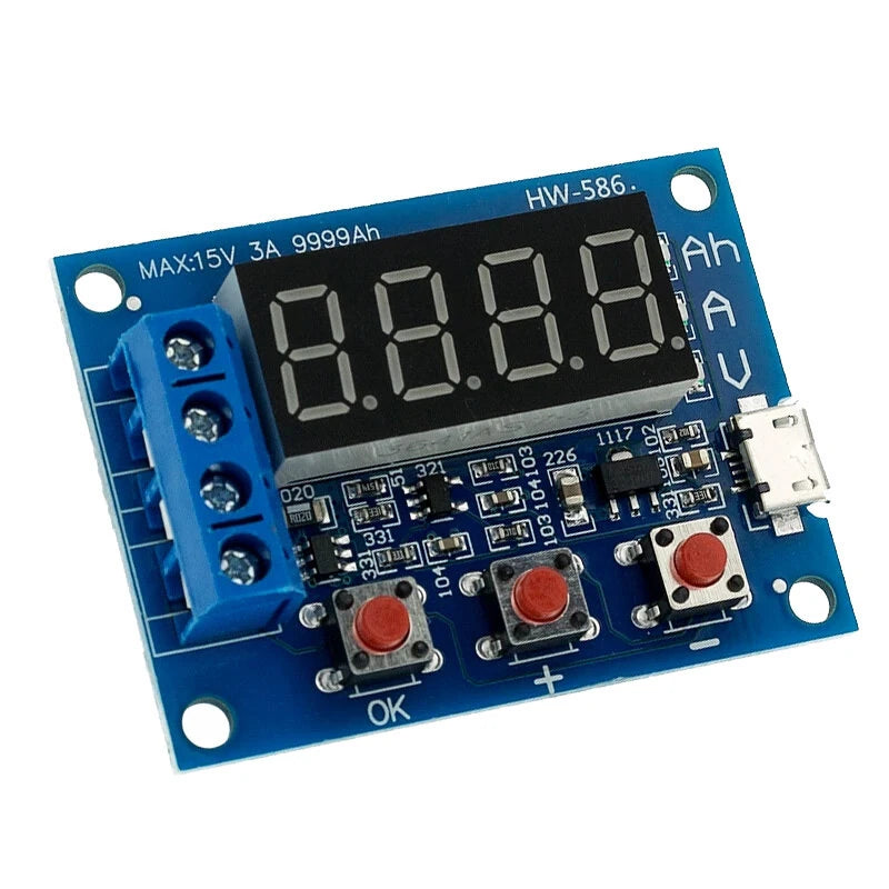 ZB2L3 LED Battery Tester for 18650 & Lead-acid: Digital Display, Accurate Capacity & Discharge Measurement