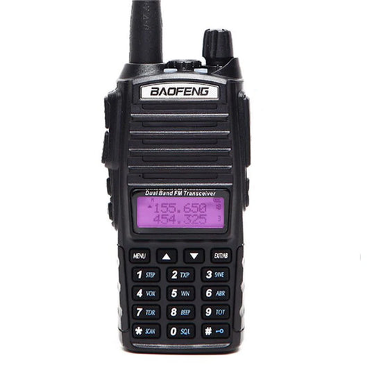Baofeng UV-82 8W 10KM Dual PTT Walkie Talkie | Tri-Power VHF UHF Two-Way Ham Radio