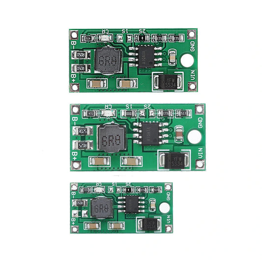 Multi-Current Synchronous Buck Li-Ion Charger Module: 5-23V to 4.2/8.4/12.6V for 18650 Lithium Batteries