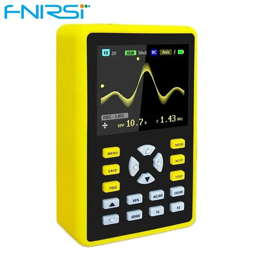 FNIRSI-5012H 100MHz Digital Oscilloscope, 2.4 Screen, 500MS/s Sampling, Waveform Storage