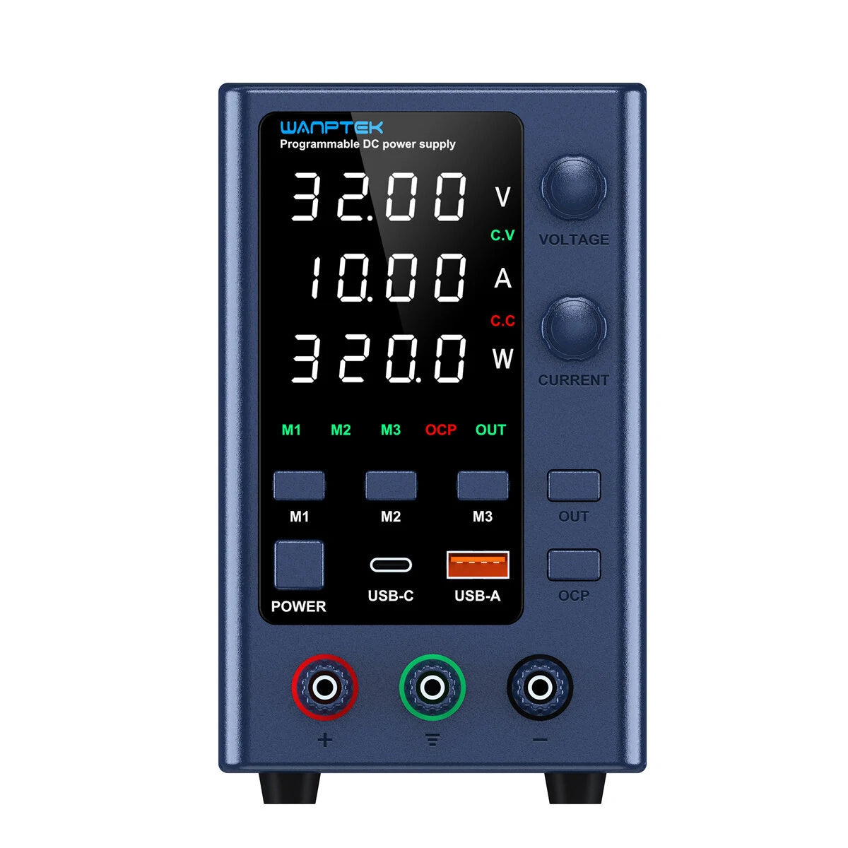 WANPTEK Digital Power Supply 0-160V 0-10A with Multi-Function Protection & Stability for Electronics - Model EPS Series