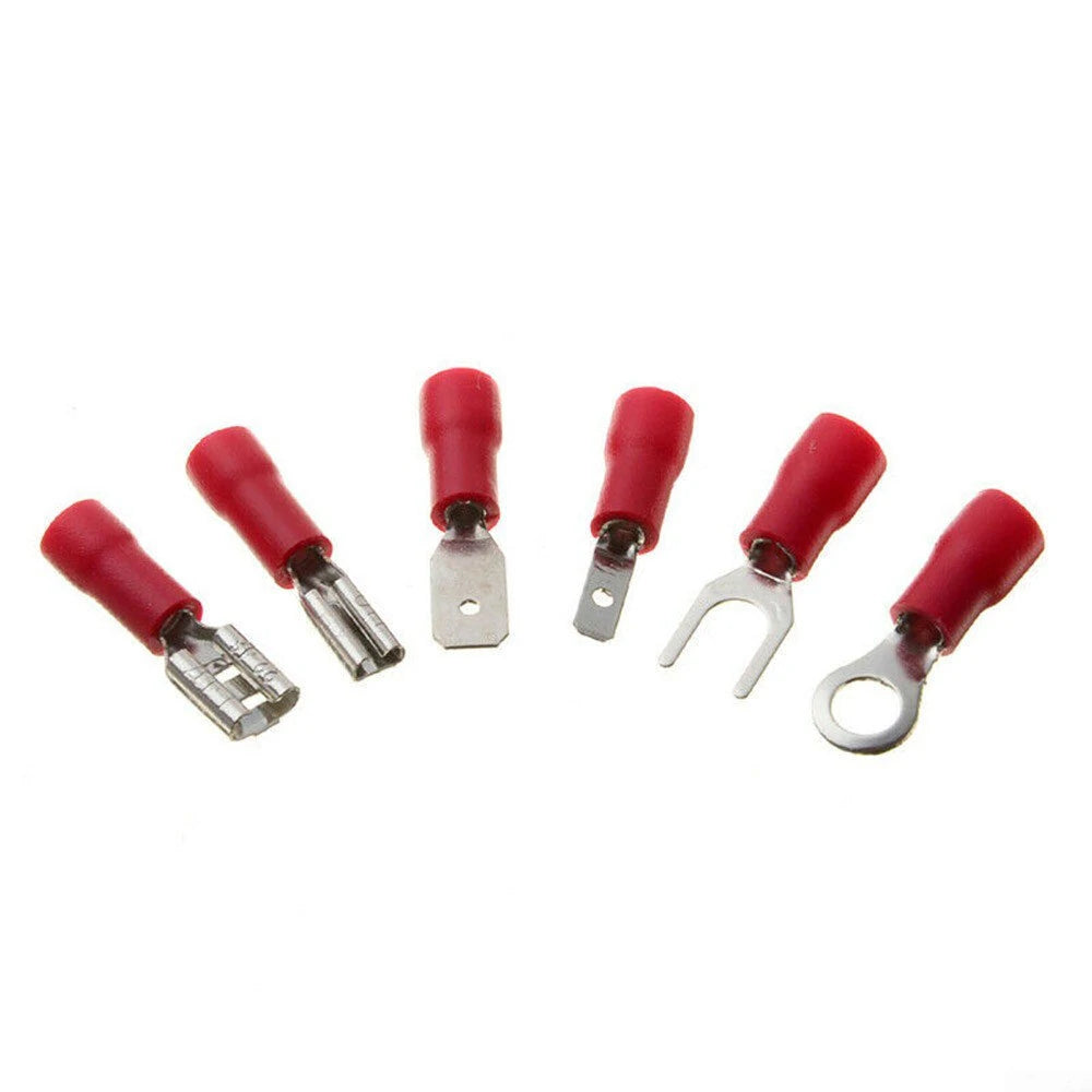 280Pcs Insulated Spade Terminals & Cable Connectors Set - Electrical Wire Crimp Kit