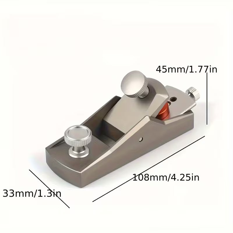 Adjustable Precision Hand Plane for Woodworking & Model Making - Ergonomic Handle & High-Quality Build