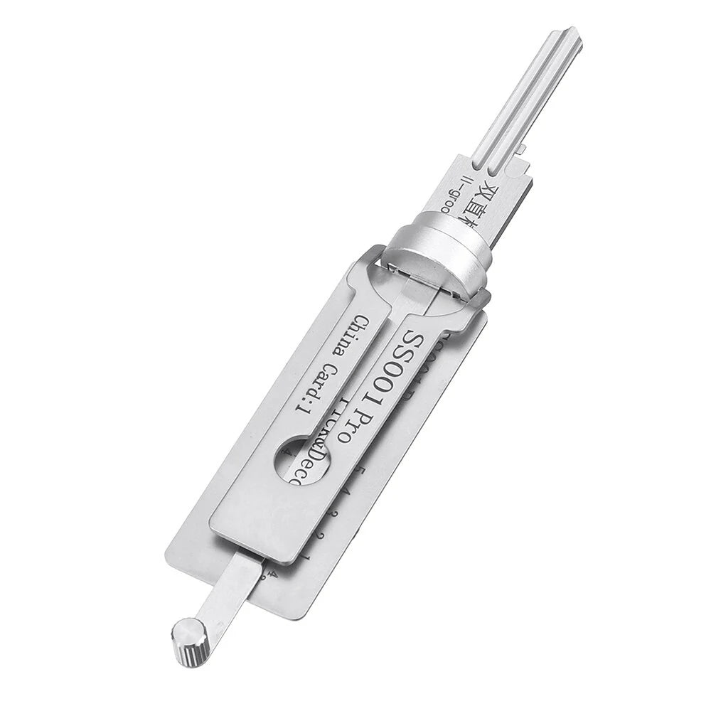 2-in-1 Car Door Lock Pick & Decoder - Civil NSN14 Locksmith Tools