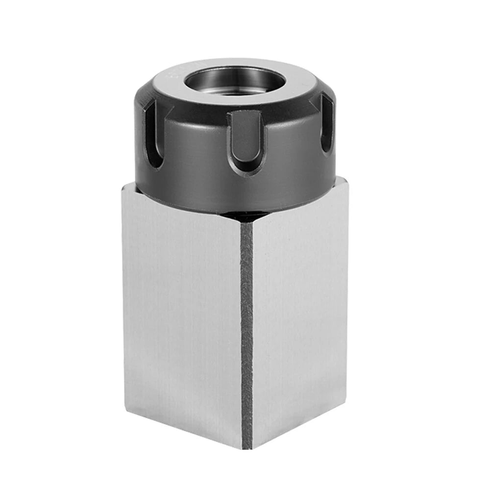 Premium Hard Steel ER25/32/40 Hex Block Collet Chuck Seat for CNC Lathe Engraving Tool Holder