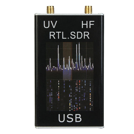 Excellway® Full Band UV RTL-SDR USB Tuner: Ham Radio Receiver 100KHz-1.7GHz