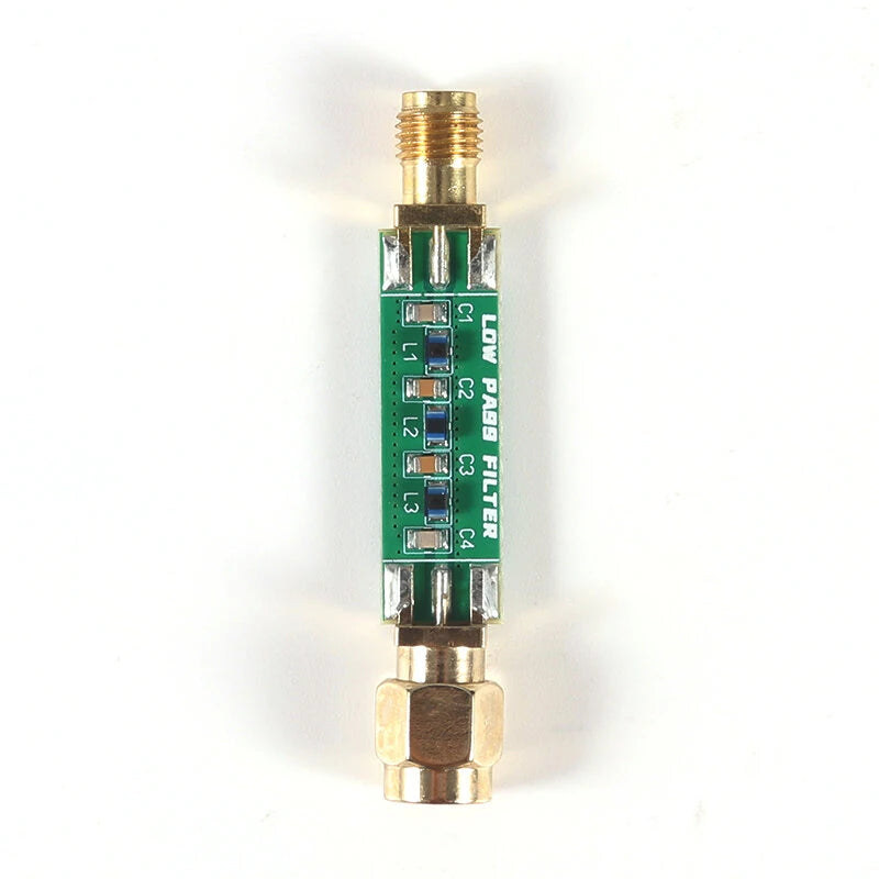 High-Performance Low-Pass Filter Connector 28mm x 9mm for Medium/Shortwave Signal Noise Reduction