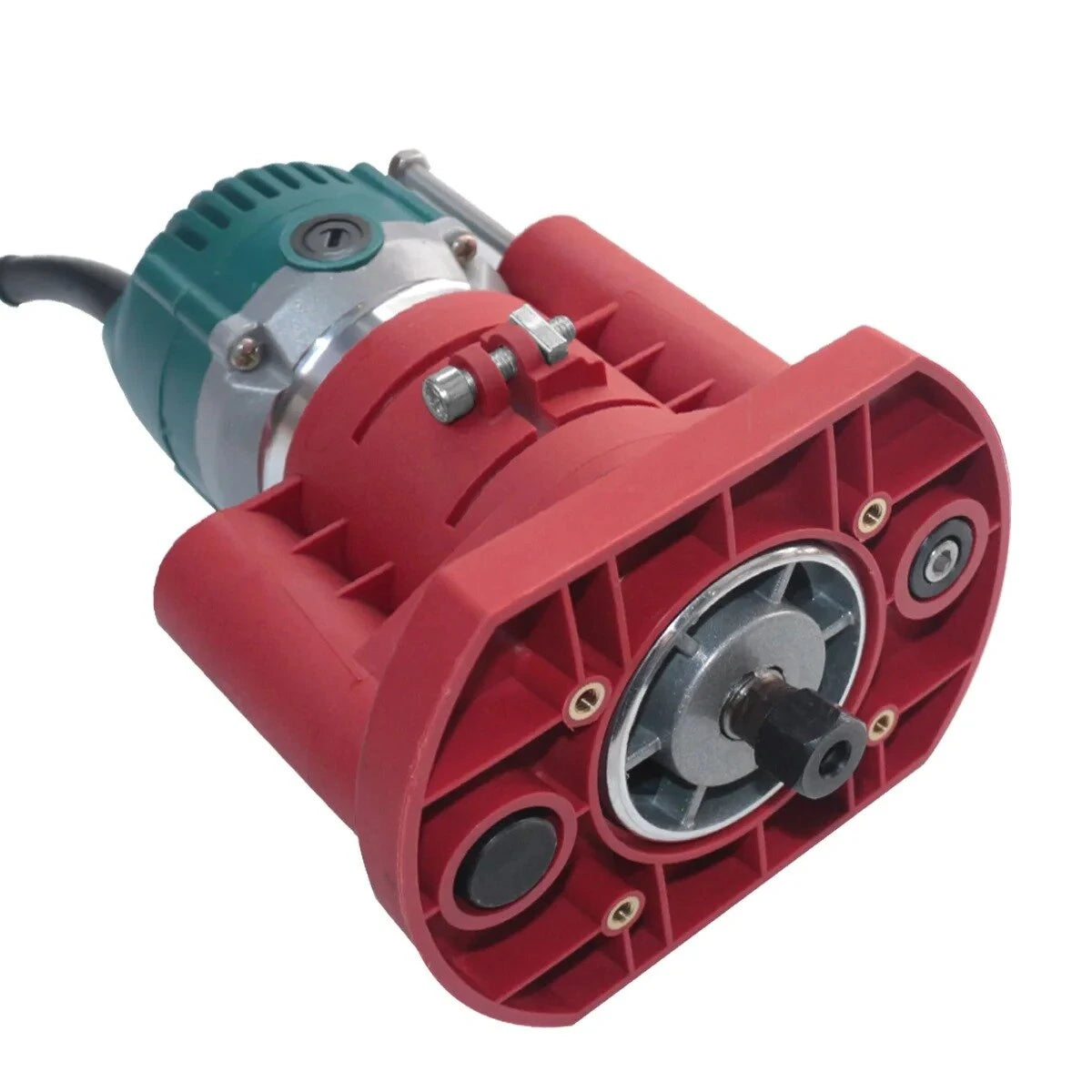 Durable Router Lift with Rapid Elevation for 63.8~65.5mm Motors and Drum Sanders – Versatile Woodworking Plate Insert