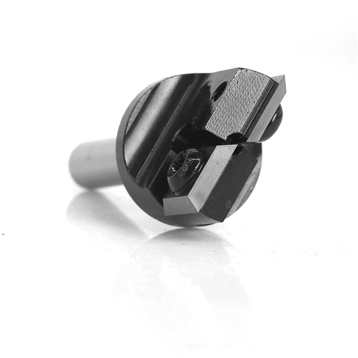 Versatile Hard Alloy Router Bit for Woodworking - Two-Blade Vertical Milling Cutter