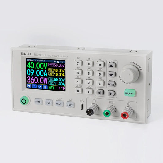 RIDEN® RD6018W 60V 18A 1080W WiFi USB DC Buck Converter Voltmeter Multimeter Module