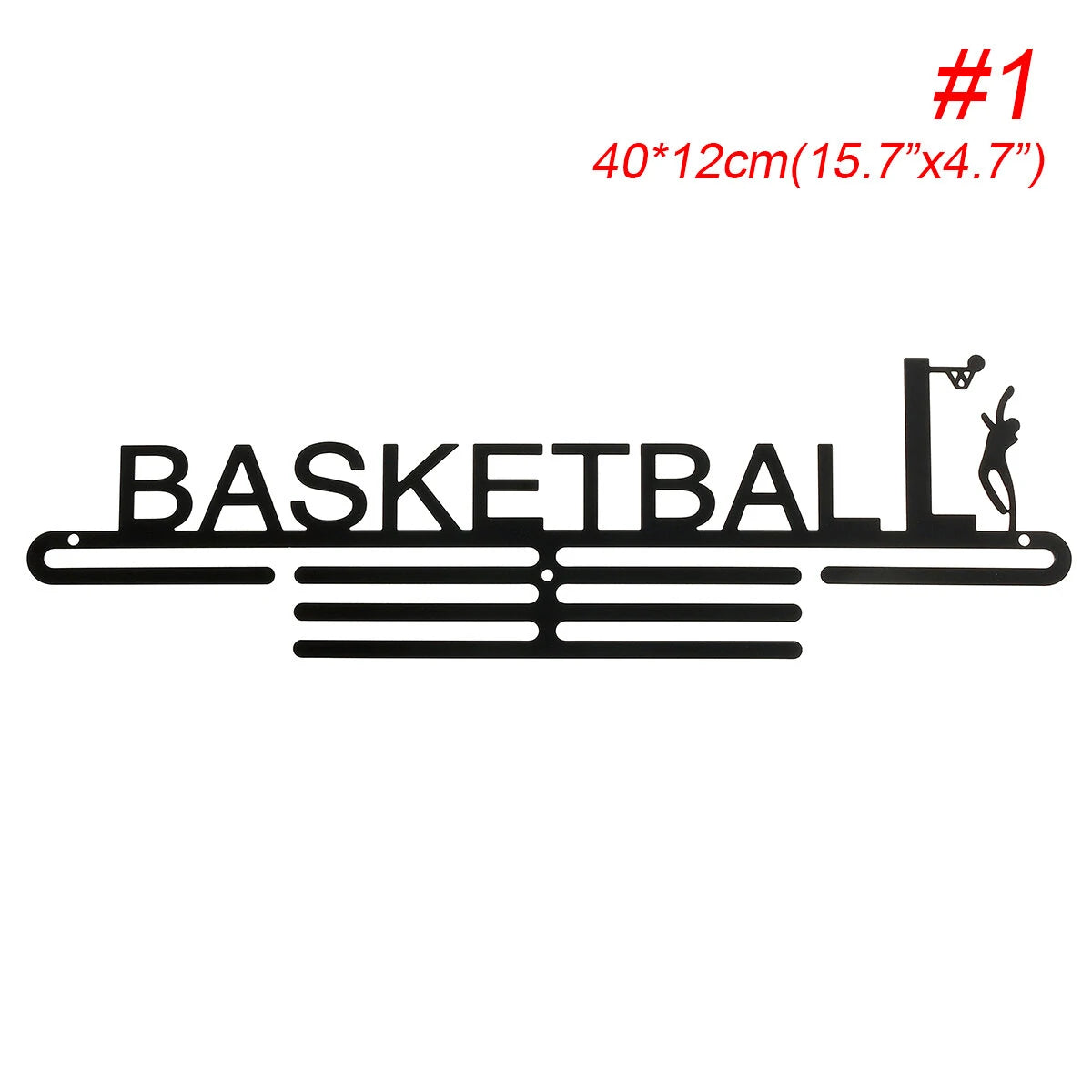 6 Styles Black Sports Medal Hanger Award Display Rack