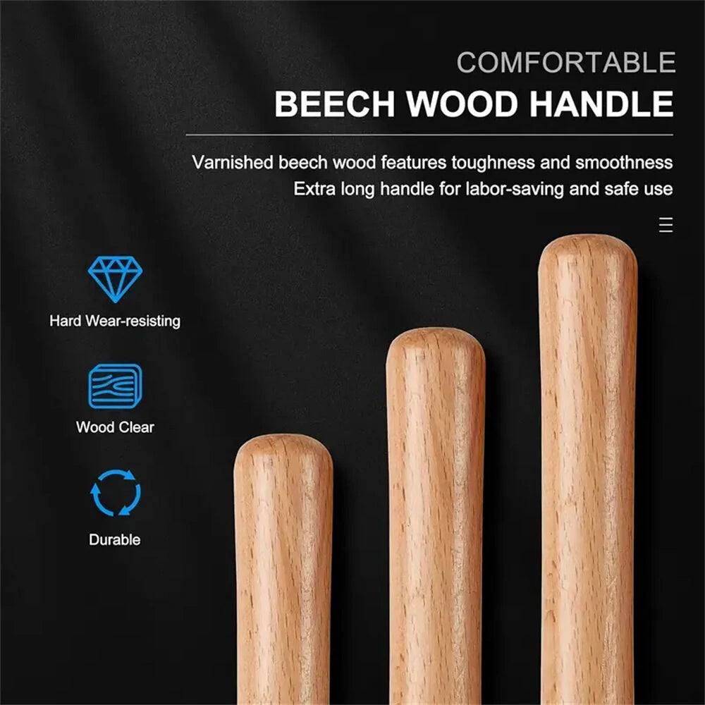 8PCS Wood Turning Chisel Set - High-Speed Steel Blades, Professional Lathe Kit with Skew, Parting, Spear Point, Gouges, Round Nose for Woodworking