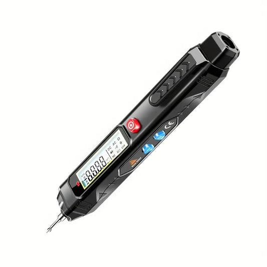 Intelligent Pen Multimeter with Phase Checker, Auto Range, High Precision LCD for Home & Industrial Use
