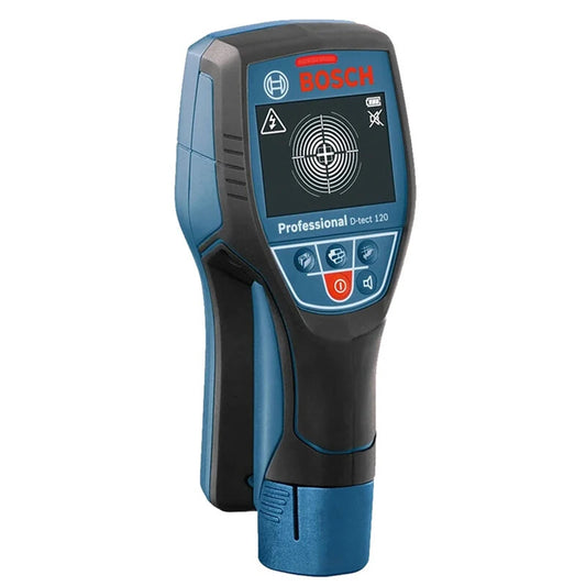Pro Wall Scanner D-TECT120: High-Precision Radar for Metal, Cable, Wood, Pipe Detection, Dual Power, Waterproof Construction Tool
