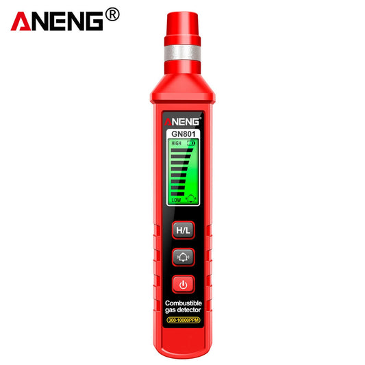 ANENG GN801 Gas Detector, 300-10,000 ppm Range, Quick Response & Dual Sensitivity Safety Alert System