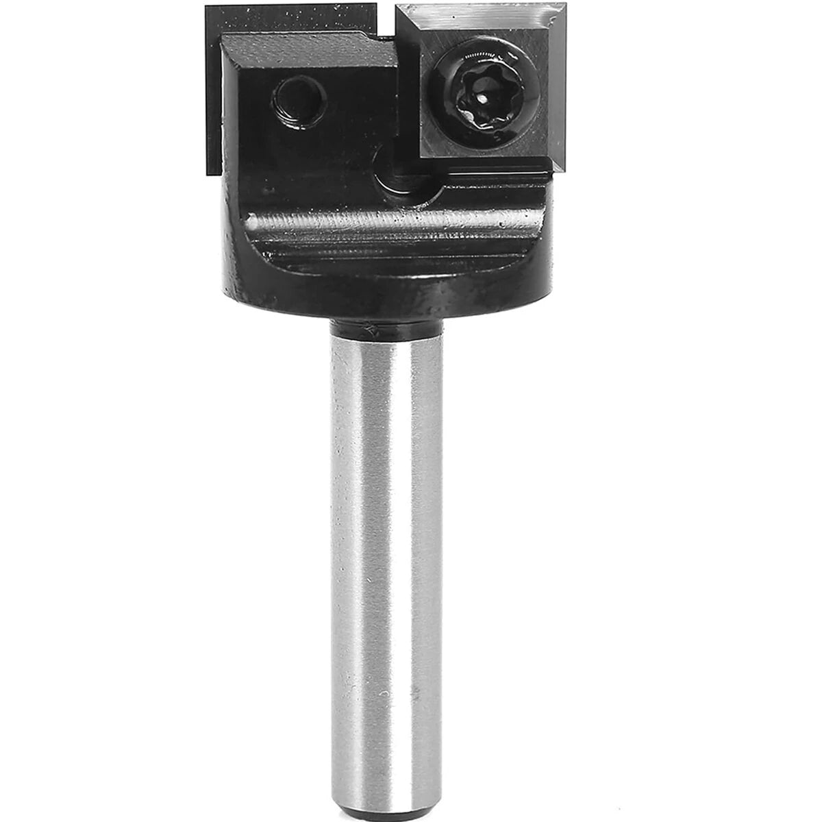 Versatile Hard Alloy Router Bit for Woodworking - Two-Blade Vertical Milling Cutter
