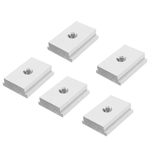 ENJOYWOOD 10Pcs M6/M8 T-Slot Nuts for Woodworking T-Track Fasteners