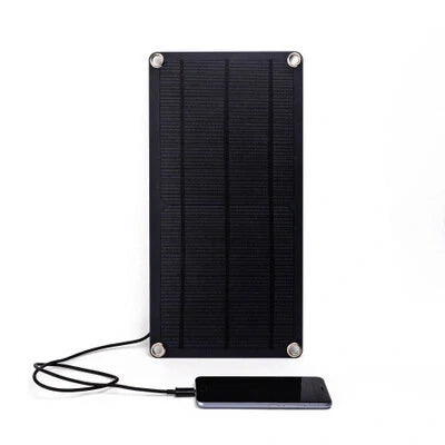 12V Portable Solar Panel Charger for Boat, Caravan, and Electric Car Emergency Charging