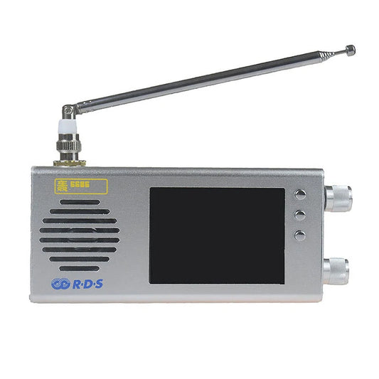 Portable 3.2 LCD Full Band AM/FM Stereo Radio Receiver with Dual Speakers & 7000mAh Battery