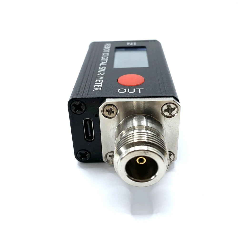 REDOT RD106P 120W Digital SWR & Power Meter for Walkie Talkie, 80-999MHz, Supports DMR, VHF/UHF, 1.00-99.9 SWR