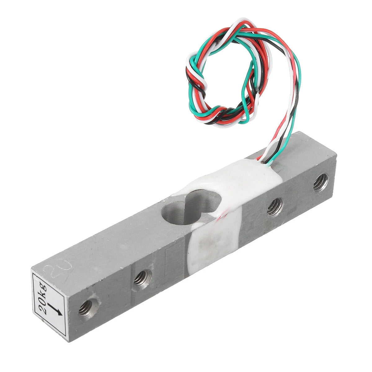 20kg Load Cell Kit with HX711 Module & Aluminum Alloy Sensor