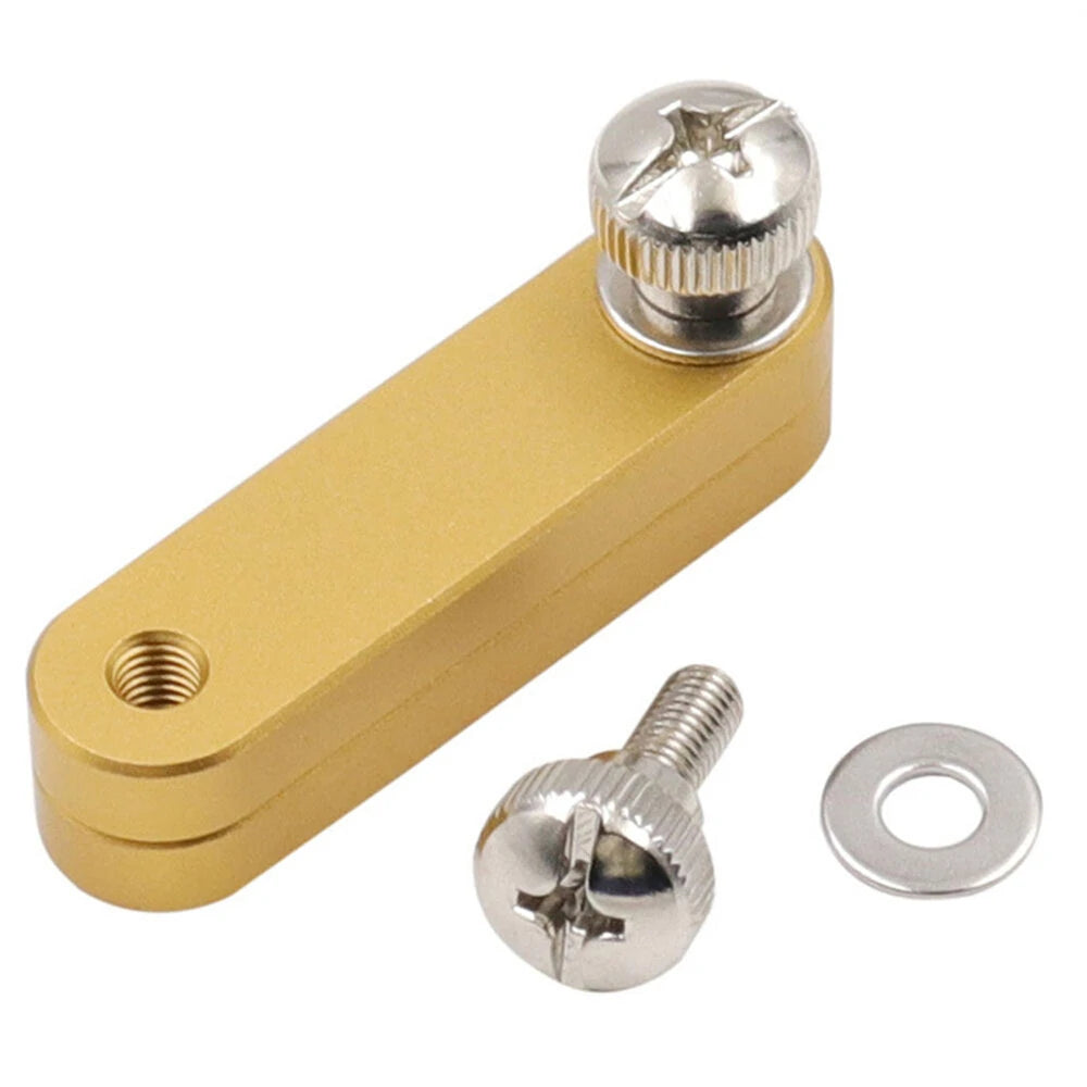 Steel Ruler Positioning Block Angle Scriber Gauge for Woodworking Carpentry Tools - 1/2PCS