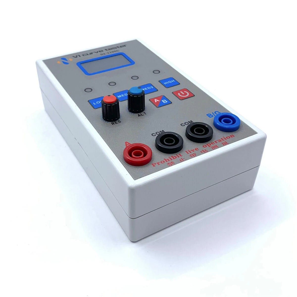 Handheld OLED Display 2-Channel VI Curve Tester with ASA Circuit Board Repair, 4 Voltage & Frequency