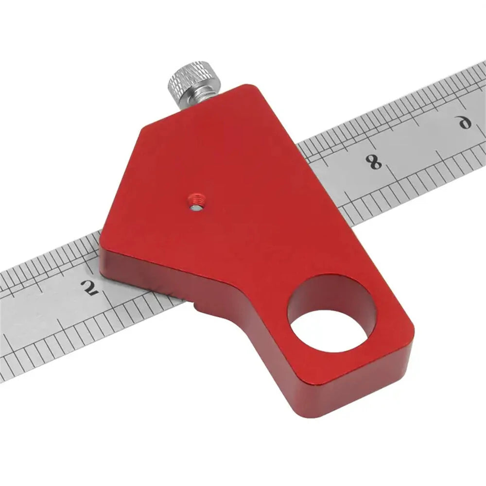 Precision Etched 0-300mm Combination Carpenter Square Ruler with 45/90 Degree Markings