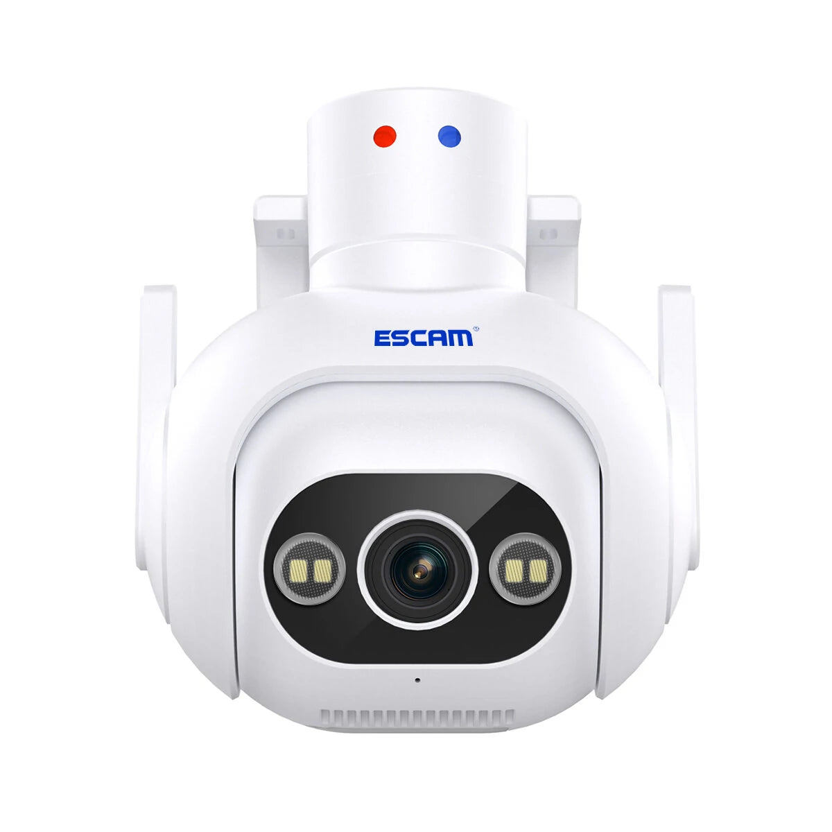 ESCAM PT304 4MP 1440P 10X Zoom IP Security Camera with Humanoid Detection, WIFI, Night Vision & Sound Alarm (EU Standard)
