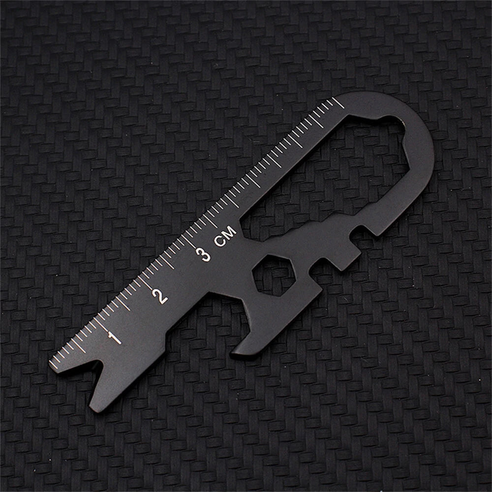 Compact Hex Wrench & Bottle Opener – Multi-Functional Pocket Tool for Indoor/Outdoor Adventure