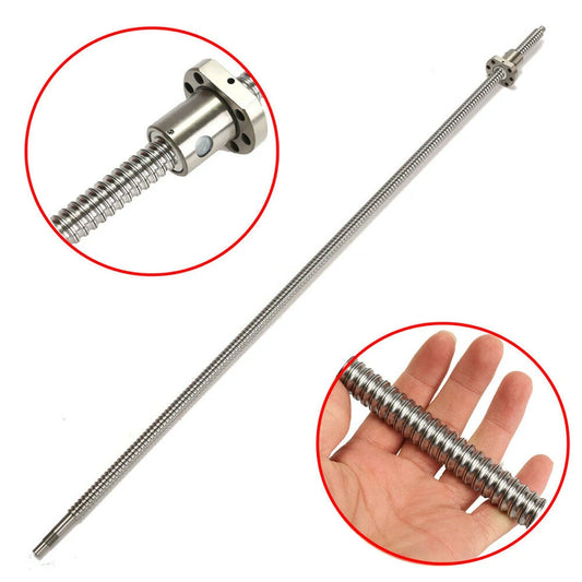 1000mm SFU1605 Ball Screw with Single Ball Nut for CNC - End Machined