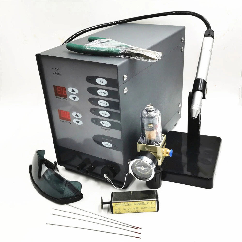 Automatic 110V/220V Stainless Steel Jewelry Spot Welder - Numerical Control, Pulse Argon Arc Welding Machine