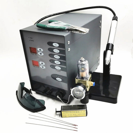 Stainless Steel Automatic Spot Welding Machine 110V/220V - Pulse Argon Arc Jewelry Welder
