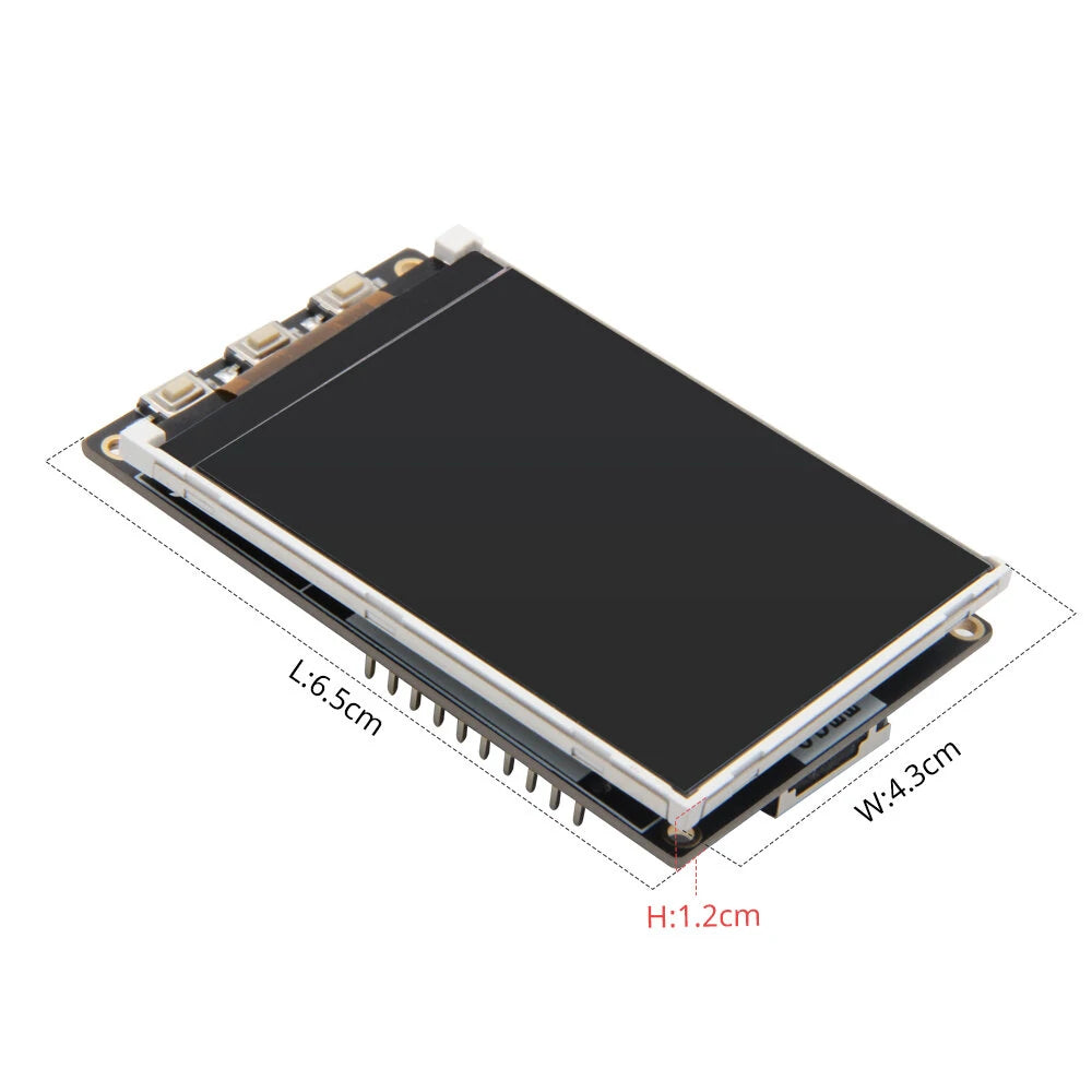 2.4 ILI9341 LCD Display, LILYGO® TTGO T4 V1.3 ESP32 Dev Board with CH9102F, WiFi & Bluetooth Module