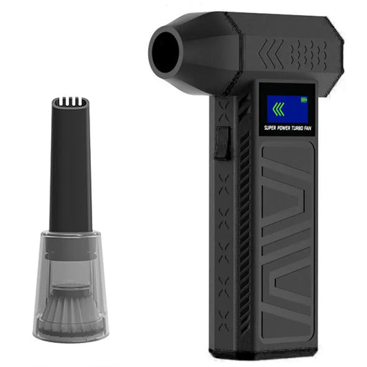 X3M Turbo Fan 130000RPM 220W High-Speed Vacuum Cleaner & Air Blower | Brushless Motor, 8000mAh Battery, Type-C Fast Charging, 3 Speeds