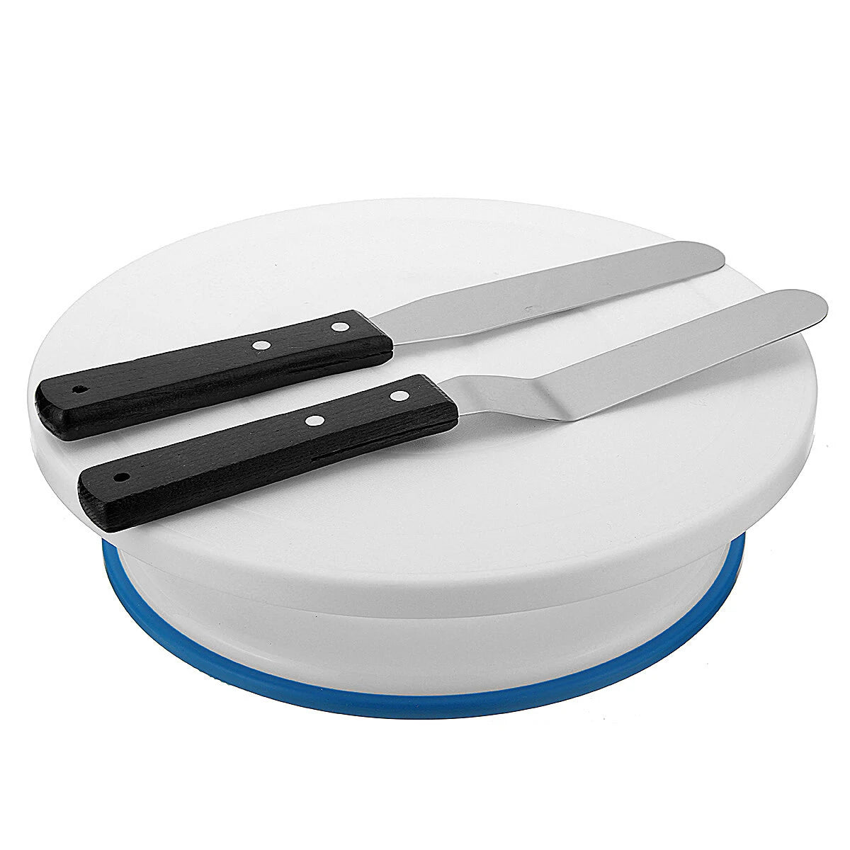 Cake Decorating Tool Kit, 117-Piece Set with Turntable, Fondant Supplies, Bags, Tips & Spatula