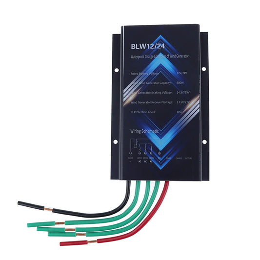 400W Excellway Wind Turbine Controller, IP67 Waterproof, High Efficiency, Lightweight with Automatic Brake for All-Weather Outdoor Use