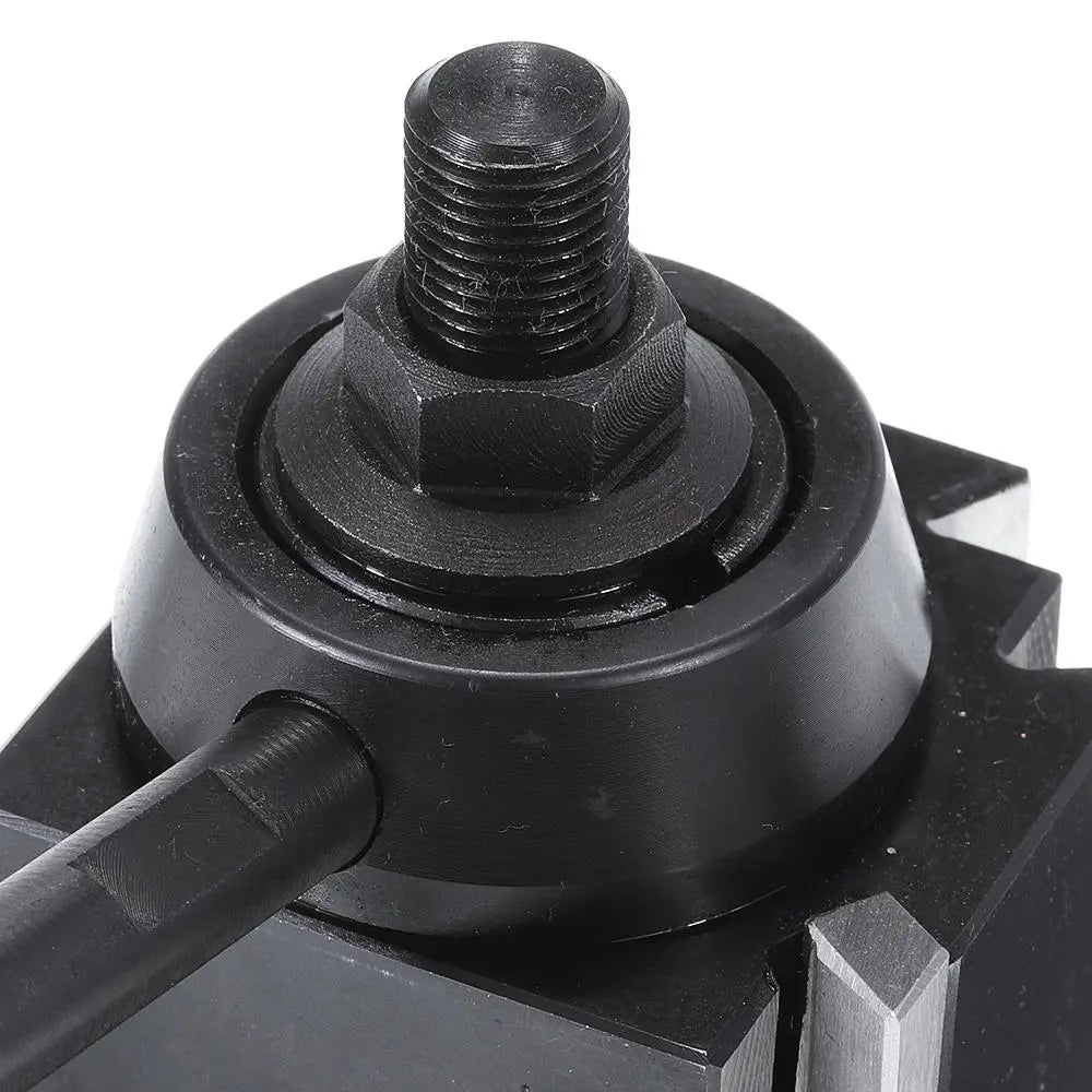 Machifit AXA DMC-250-111 Wedge Tool Post, 12 Swing CNC Quick Change Lathe Tool Holder