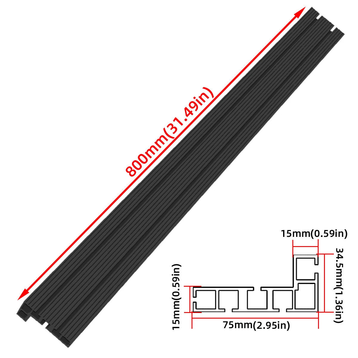 Aluminum T-Track Fence for Woodworking Miter, Bandsaw Jig, and DIY Sliding Bracket