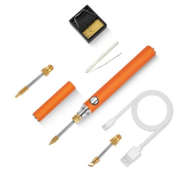 SIENWINY Wireless USB Soldering Iron, Li-ion Battery, 3 Adjustable Settings, Portable & Rechargeable for DIY Welding & Engraving