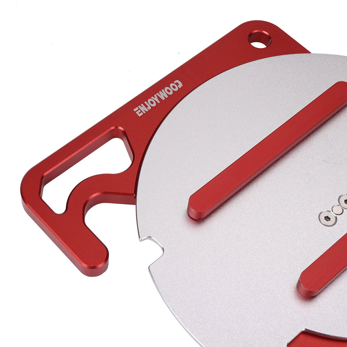 ENJOYWOOD Adjustable Aluminum Alloy Track Square Saw Rail Guide for Engraving & Woodworking
