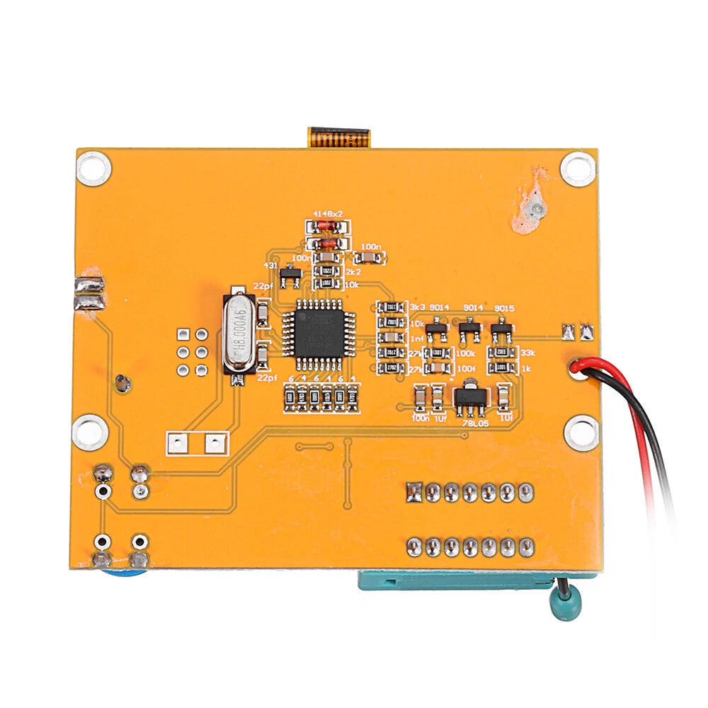 Geekcreit LCR-T4 Transistor Tester with 12864 LCD - Resistance, Capacitance, and ESR SCR Meter