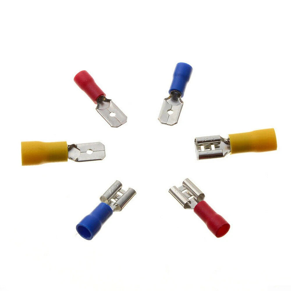280Pcs Insulated Spade Terminals & Cable Connectors Set - Electrical Wire Crimp Kit