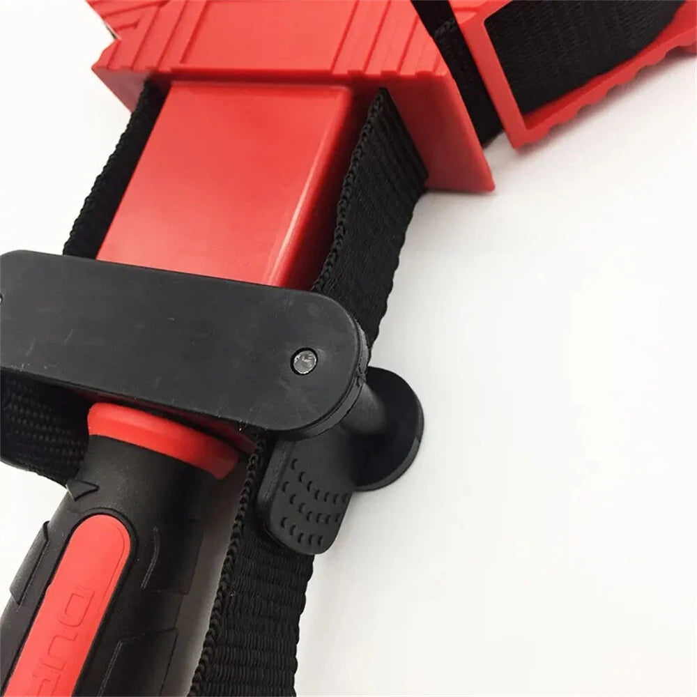 Versatile Soft Belt Strap Clamp with Foldable Blocks for Round & Irregular Shapes - Perfect for DIY Woodworking Projects