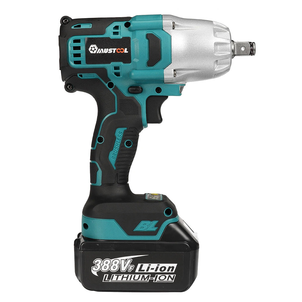 MUSTOOL 388VF 800N.m Brushless Cordless Electric Wrench, 3-in-1 Tire Removal Tool