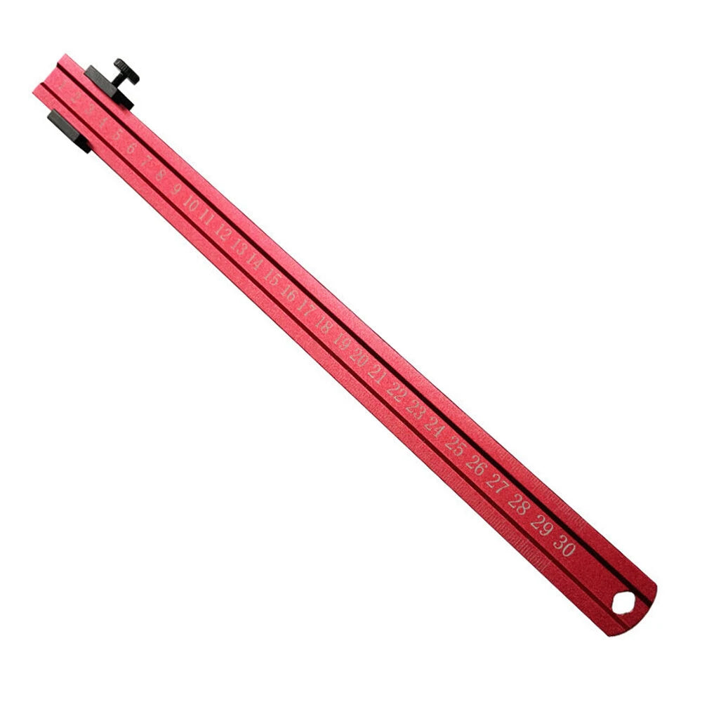 Multifunctional Aluminum Woodworking Positioning Block and Ruler Scale